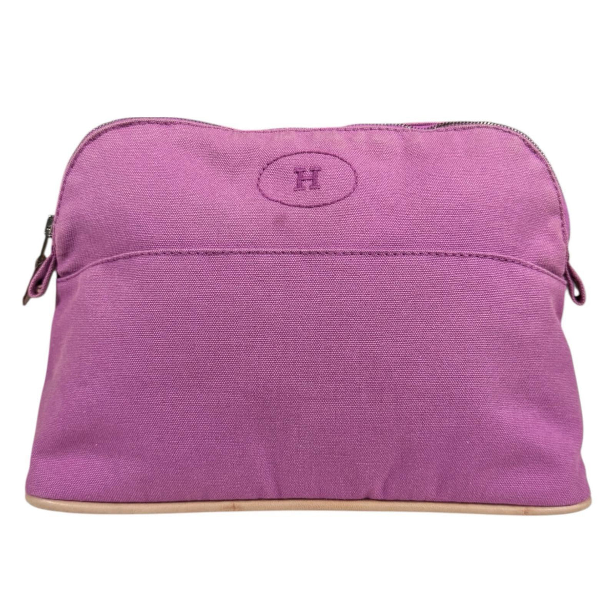 HERMES エルメス ボリード ポーチ MM ポーチ コットンキャンバス