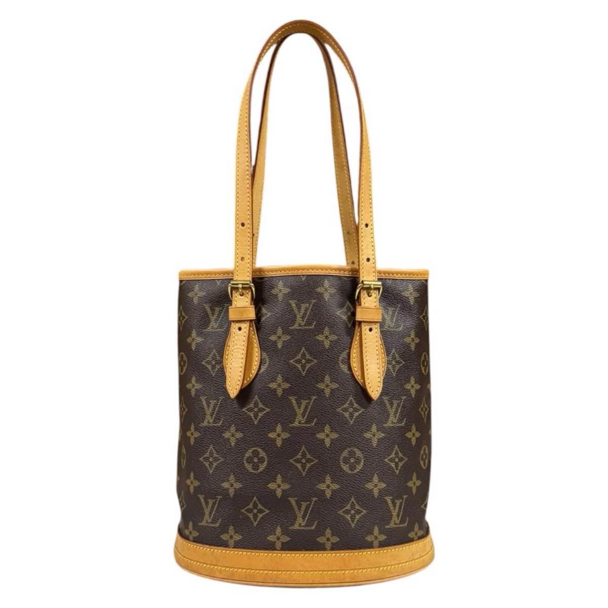 LOUIS VUITTON ルイヴィトン バケットPM モノグラム ハンドバッグ