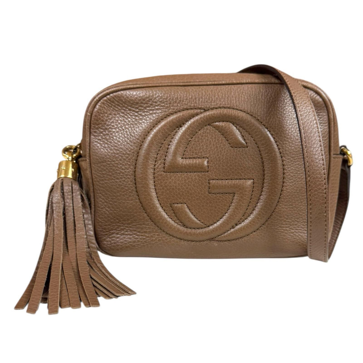 GUCCI グッチ ディスコバッグ ソーホー ショルダーバッグ レザー
