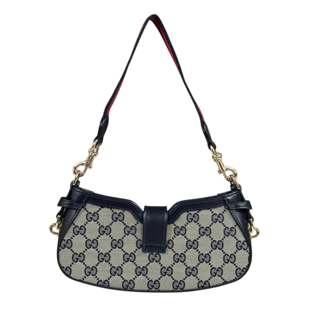 【中古美品】GUCCI GGキャンバス ショルダーバッグ GUCCI グッチ ムーンサイドミニショルダー GGキャンバス ショルダー
