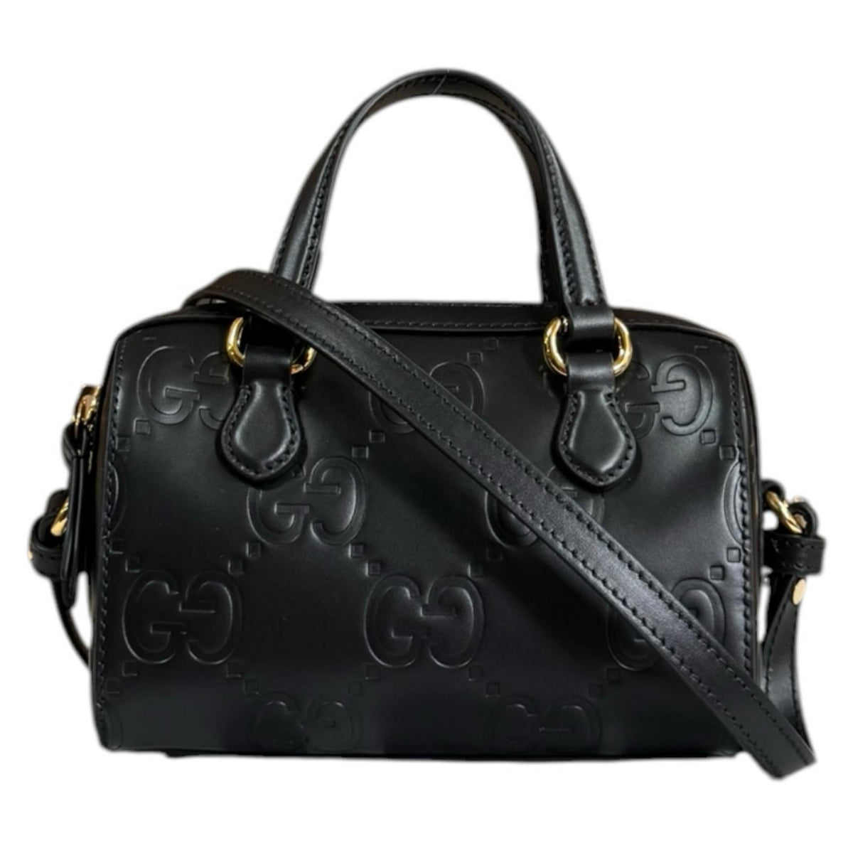 GUCCI グッチ GGスーパーミニトップハンドルバッグ ショルダーバッグ