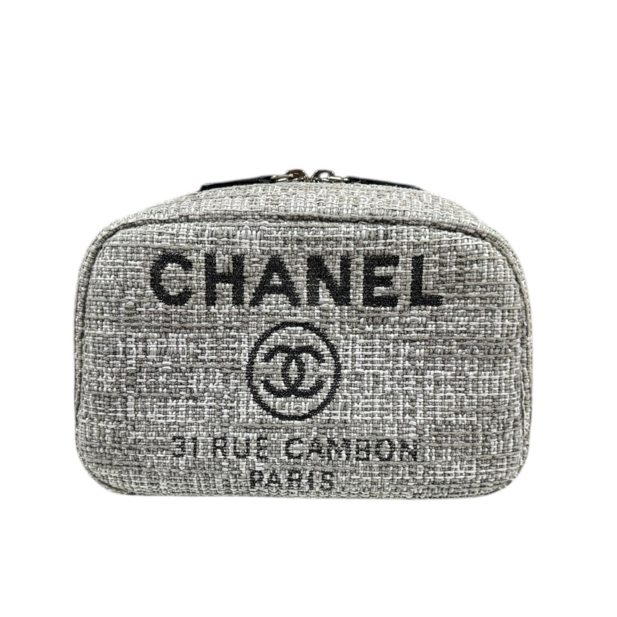 CHANEL シャネル　ツイードポーチ　ドーヴィル　化粧ポーチ BRB01820000005165-1_1200x1200.