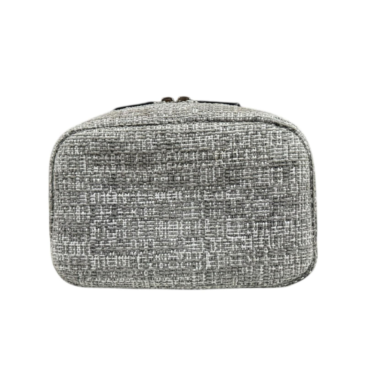 CHANEL シャネル ドーヴィル ポーチ ツイード レディース 中古