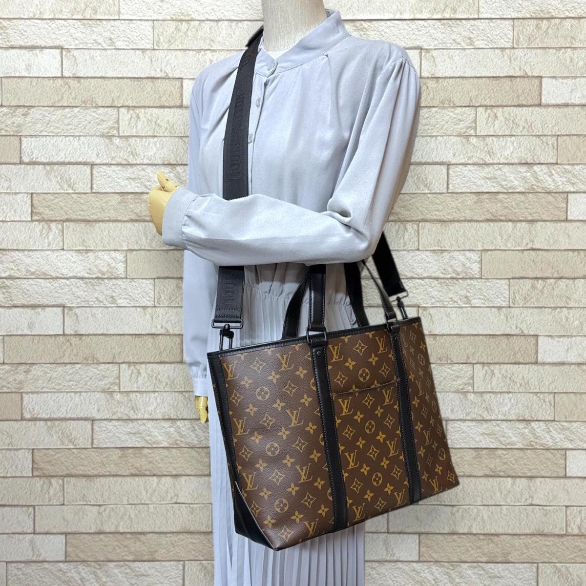 LOUIS VUITTON ルイヴィトン ウィークエンド トートPM モノグラム