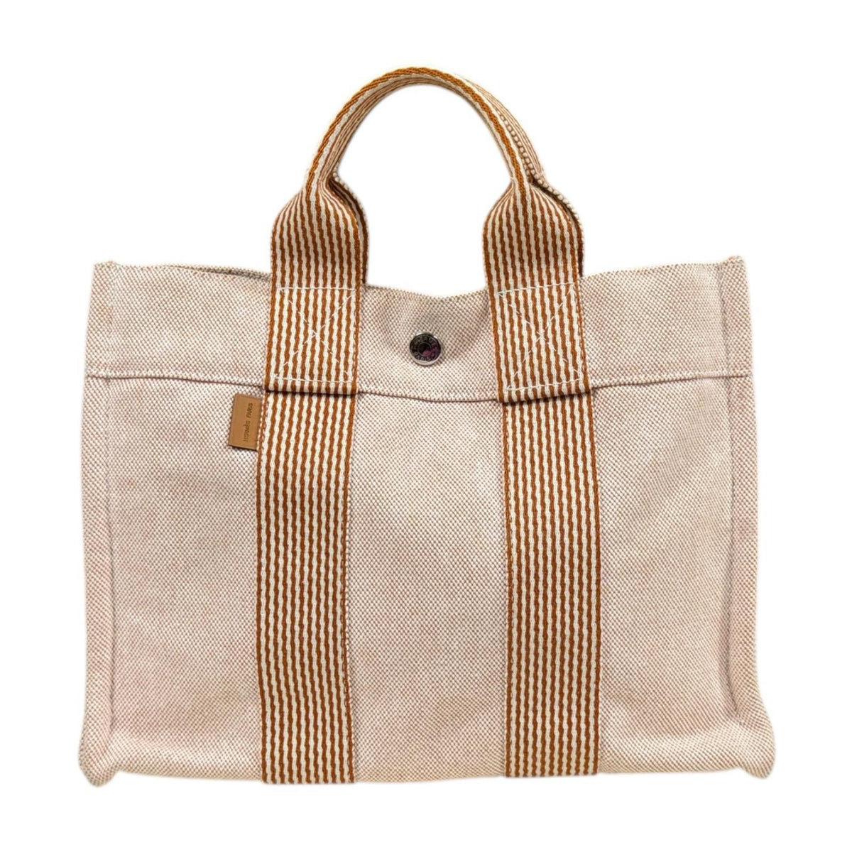 HERMES エルメス トートPM ニューフールトゥ トートバッグ キャンバス