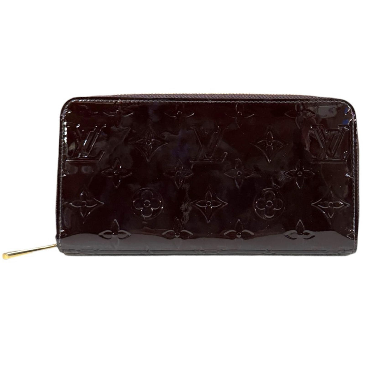 LOUIS VUITTON ルイヴィトン ジッピーウォレット モノグラムヴェルニ