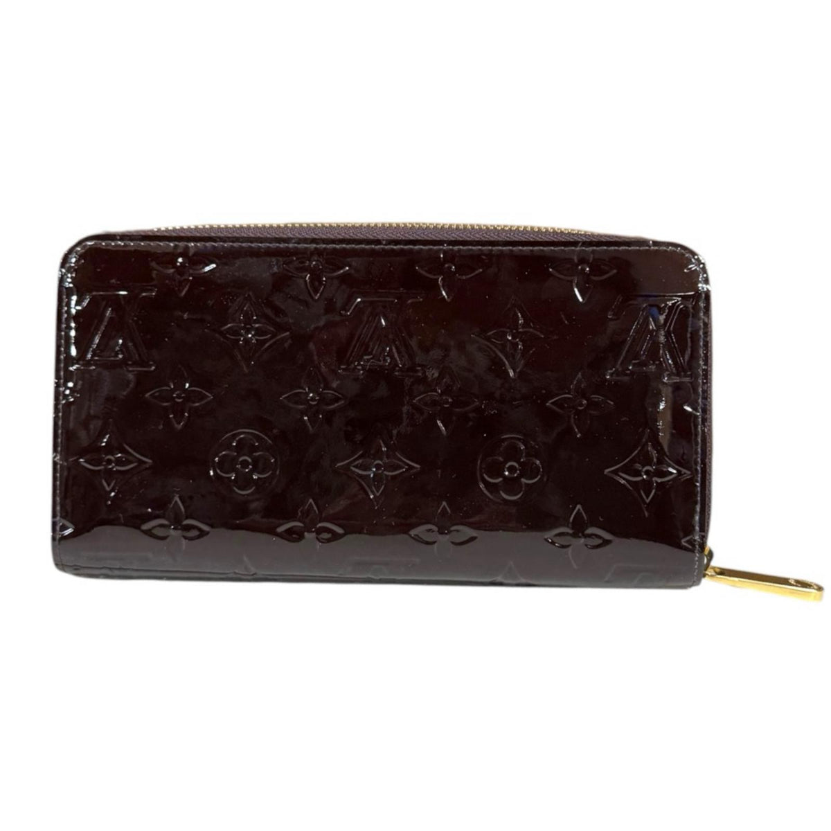 LOUIS VUITTON ルイヴィトン ジッピーウォレット モノグラムヴェルニ