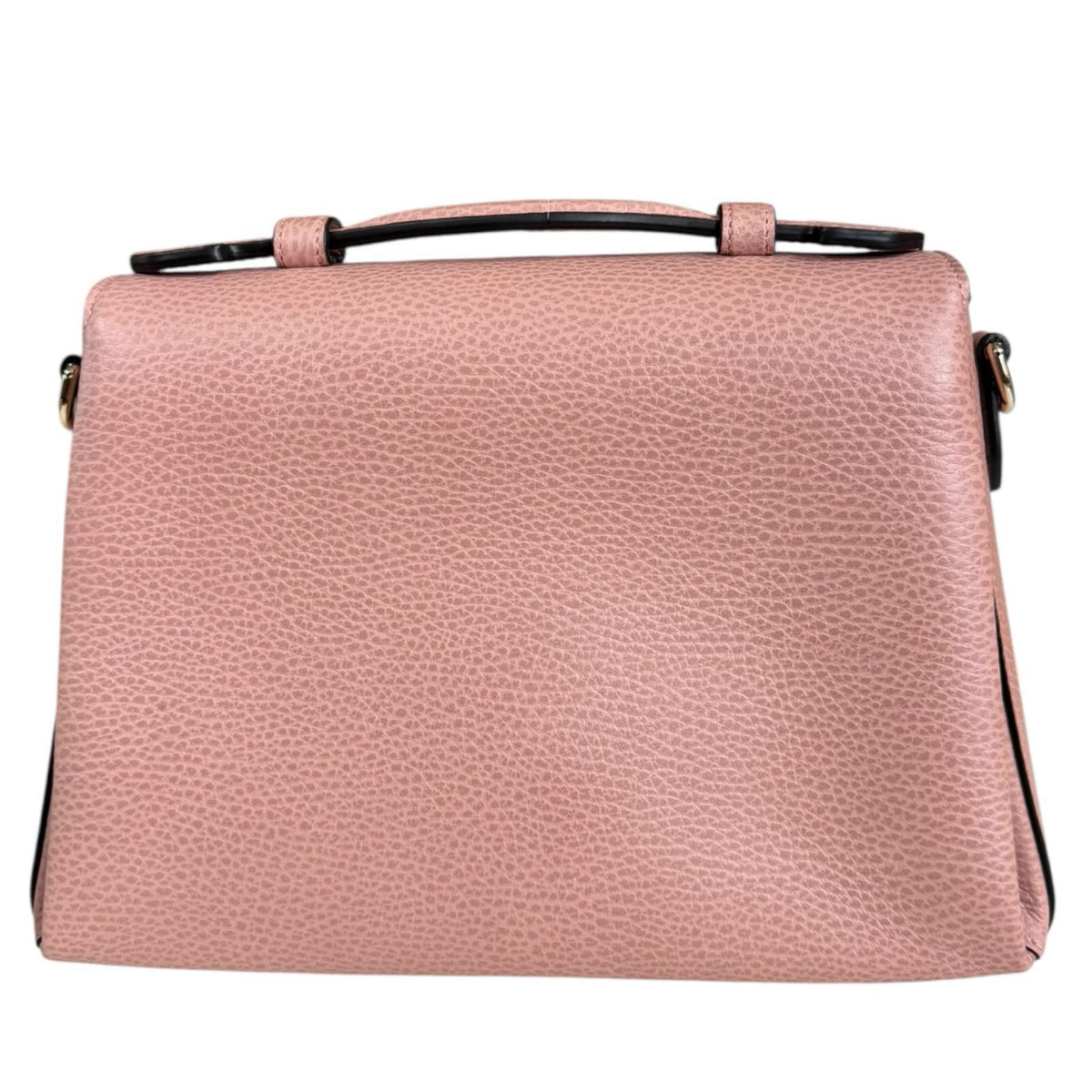 GUCCI グッチ インターロッキングG ショルダーバッグ レザー ピンク 