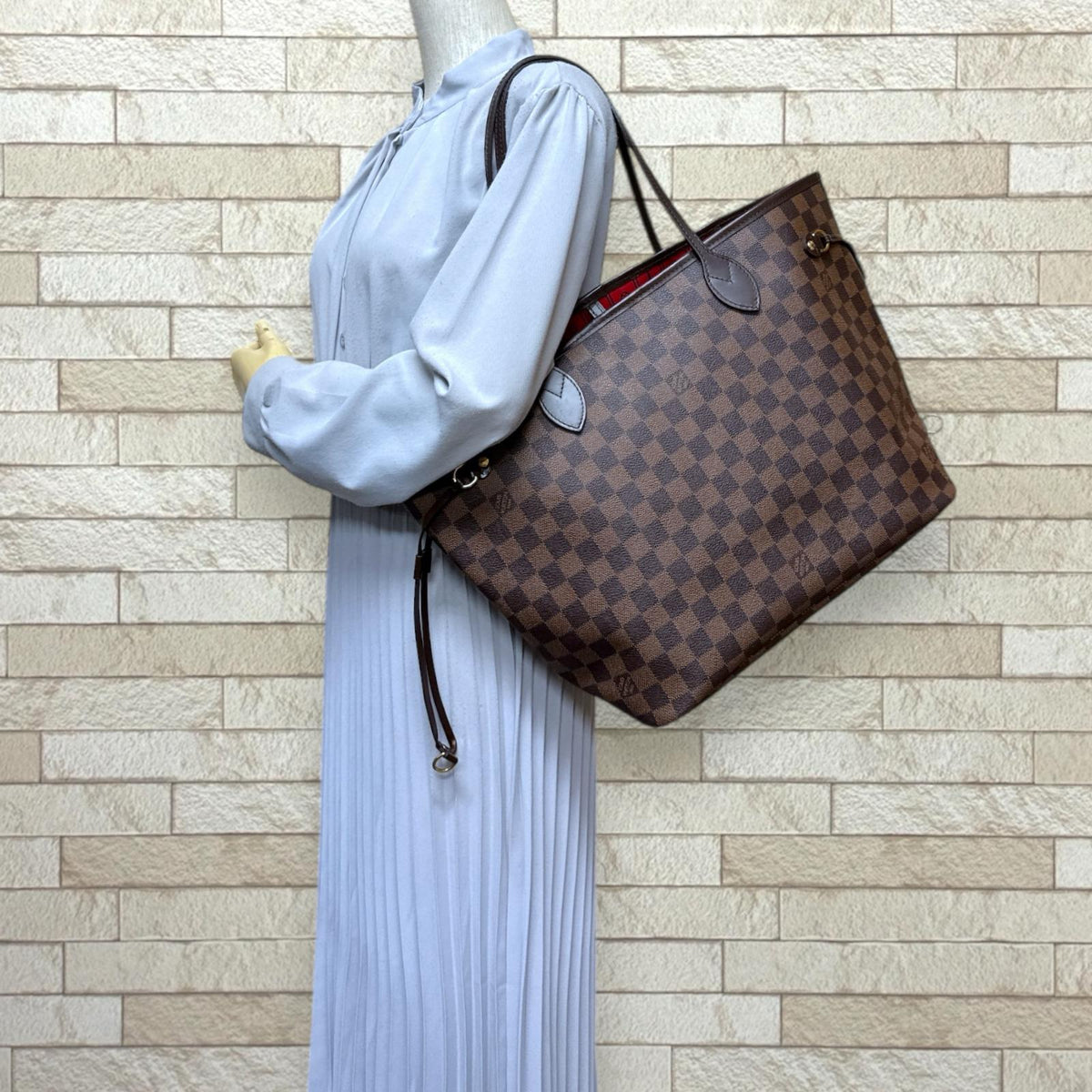 LOUIS VUITTON ルイヴィトン ネヴァーフルMM ダミエ トートバッグ