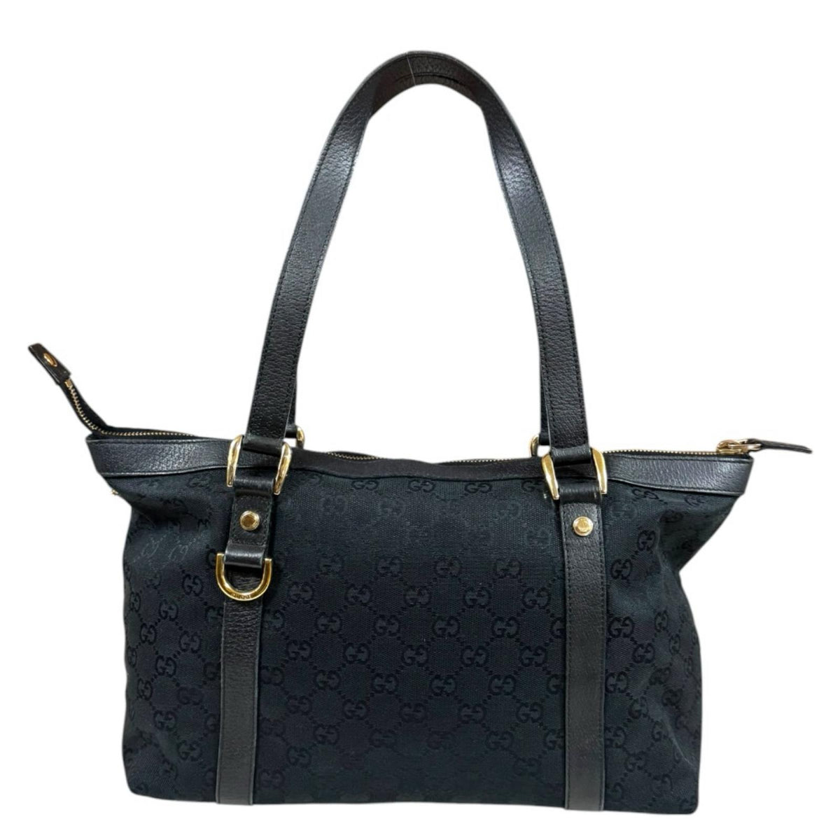GUCCI グッチ アビー トートバッグ GGキャンバス ブラック レディース GUCCI グッチ アビー トートバッグ GGキャンバス ブラック レディース