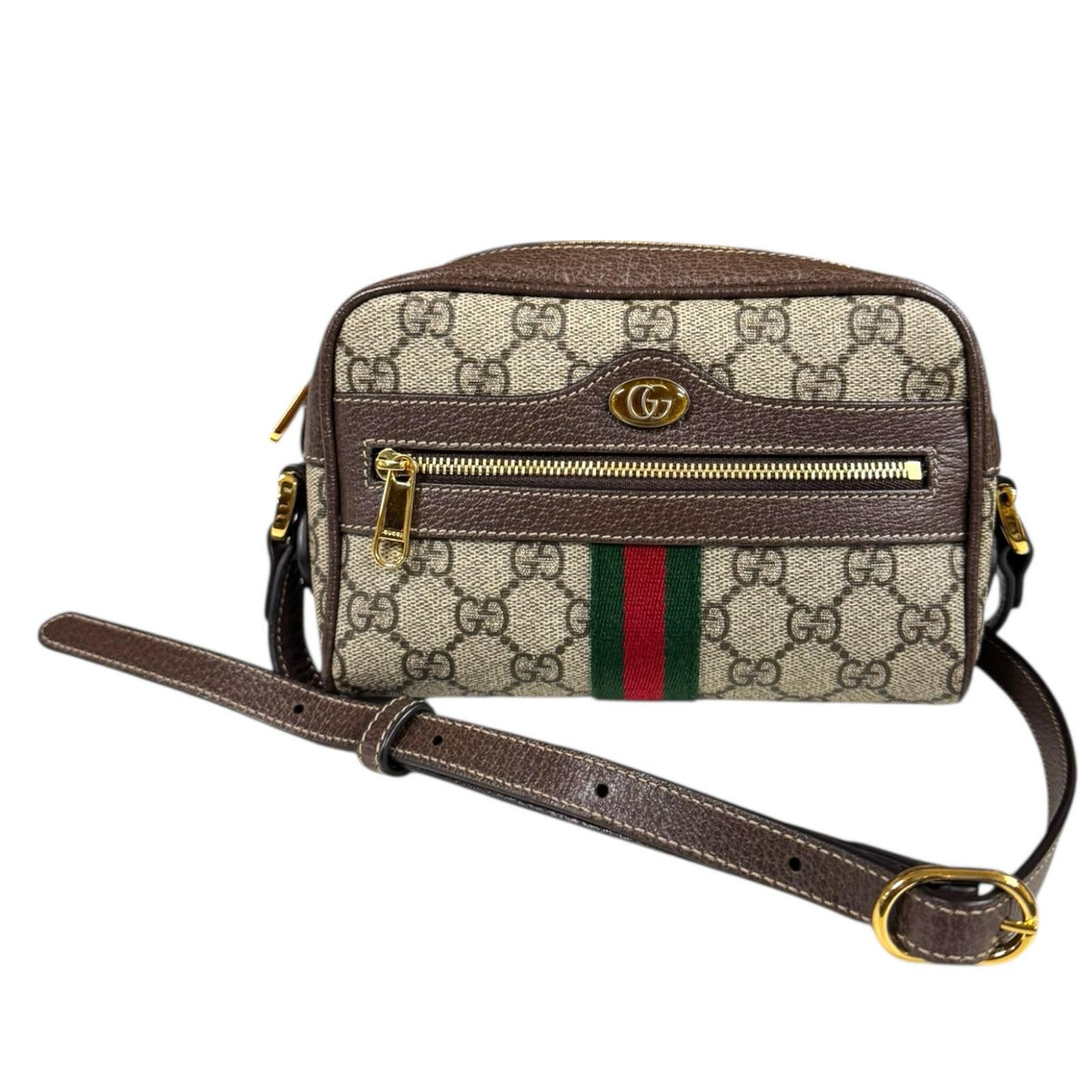 GUCCI グッチ ミニショルダーバッグ 602576 オフィディア GGスプリームキャンバス ブラウン/252294【中古】 楽天市場】GUCCI グッチ ミニショルダーバッグ 602576 オフィディア GG