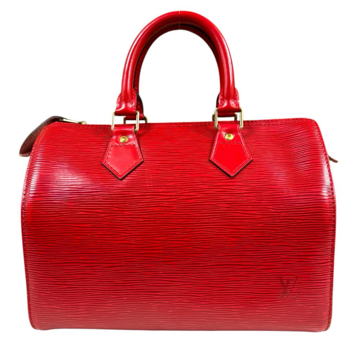 Louis Vuitton エピレザー ハンドバッグ レッド LOUIS VUITTON ルイヴィトン サブロン エピ ハンドバッグ エピレザー