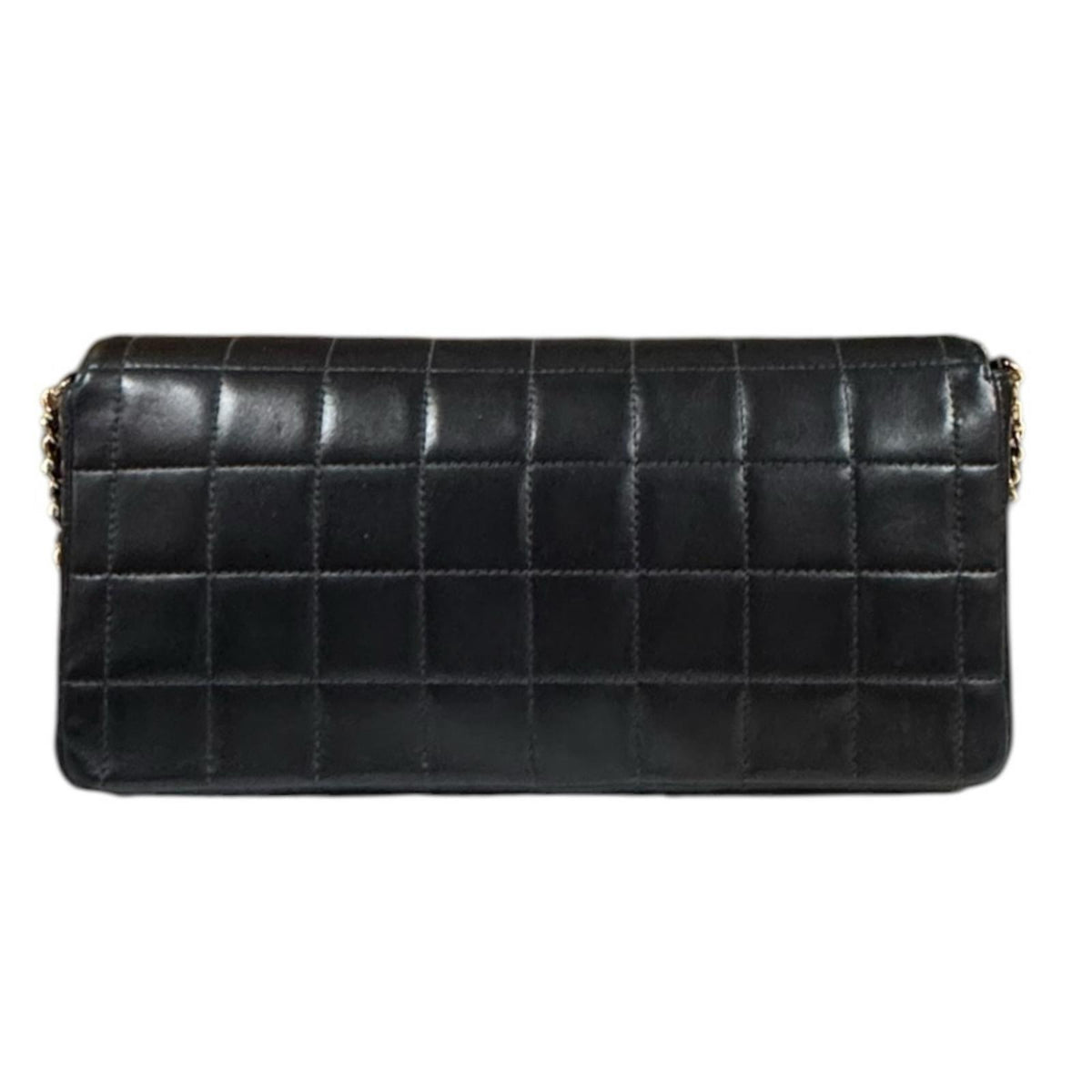 【美品】シャネル CHANEL ブレスレット チョコバー ラムスキン ブラック CHANEL シャネル チョコバー ショルダーバッグ ラムスキン ブラック