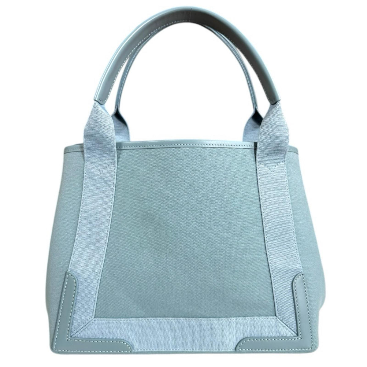 BALENCIAGA バレンシアガ ネイビーカバスS トートバッグ キャンバス