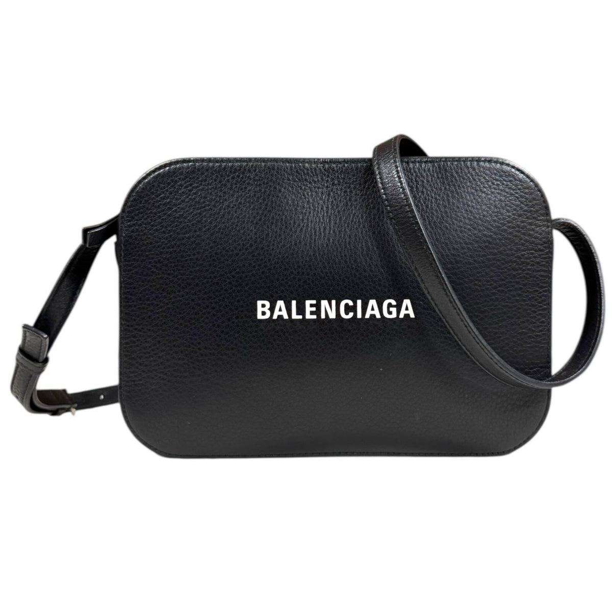 BALENCIAGA バレンシアガ ショルダーバッグ レザー ブラック