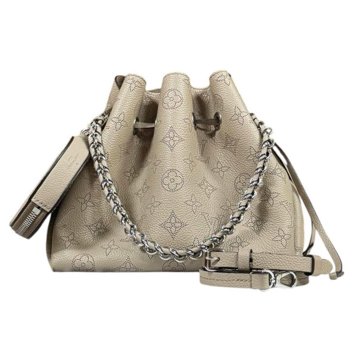 Louis Vuitton ベージュ ショルダーバッグ　マヒナ ベラ LOUIS VUITTON ルイヴィトン ベラ モノグラムマヒナ ショルダーバッグ