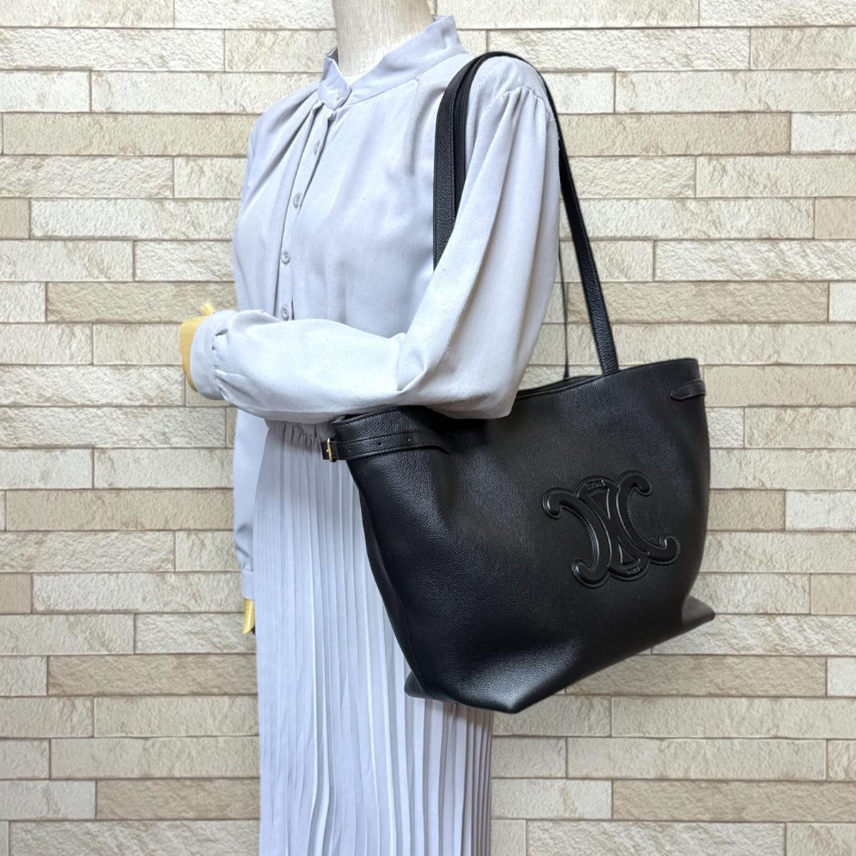 CELINE セリーヌ ミディアム カバ アナイス キュイル トリアンフ 