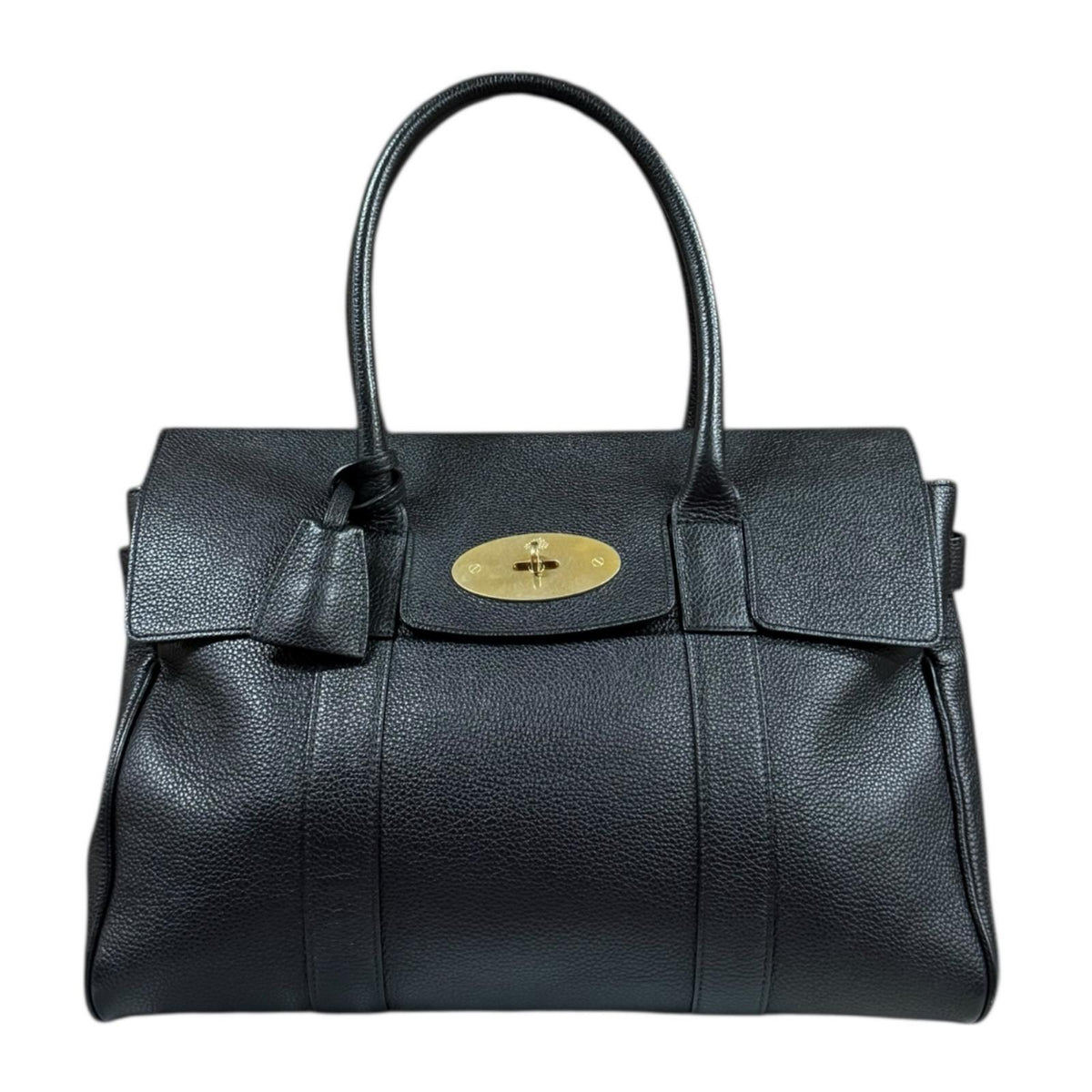 MULBERRY マルベリー ベイズウォーター ハンドバッグ レザー ブラック 