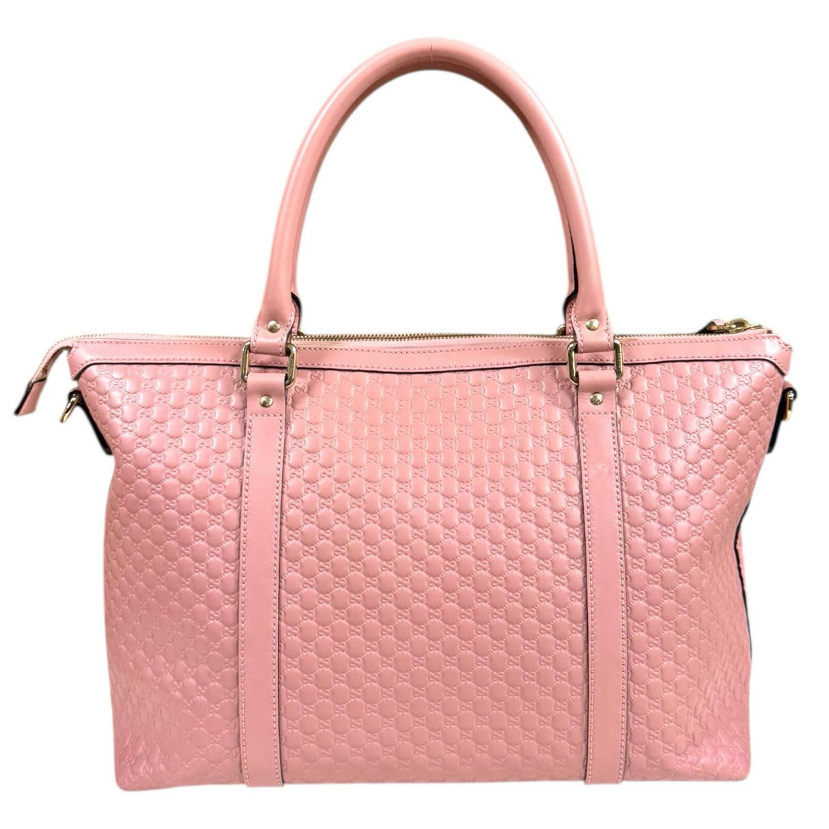 r81【美品】グッチ　GGシマ　レザーピンク　2wayショルダー ハンドバッグ. GUCCI グッチ マイクログッチシマ ショルダーバッグ レザー ピンク