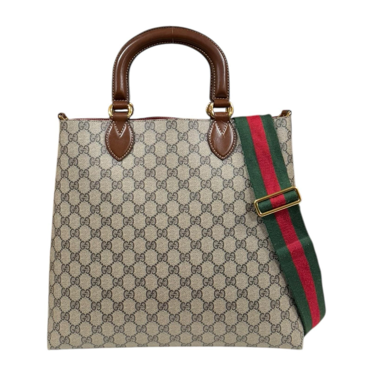 GUCCI グッチ GGスプリーム シェリーライン ショルダーバッグ GG