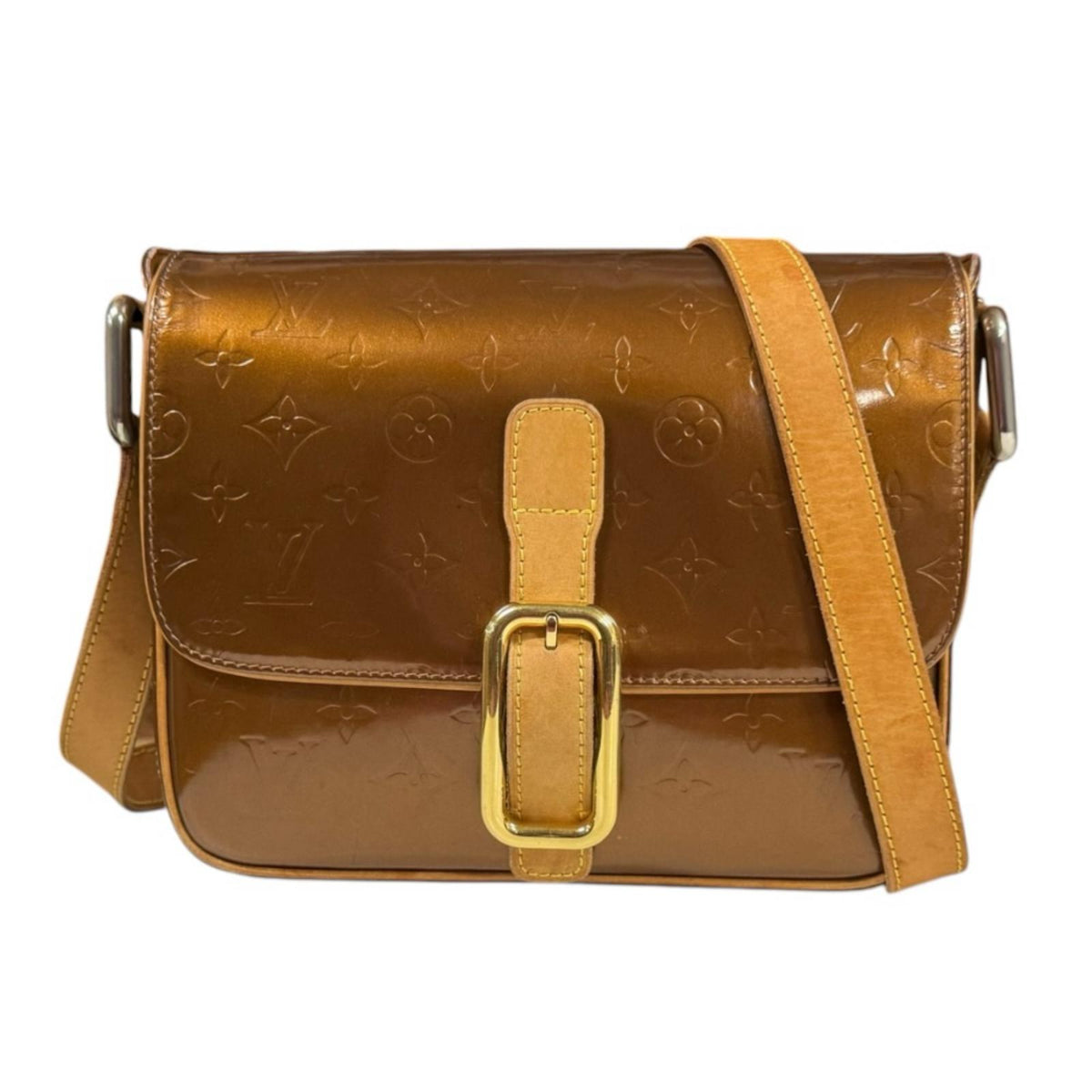 LOUIS VUITTON ルイヴィトン クリスティGM ヴェルニ ショルダーバッグ