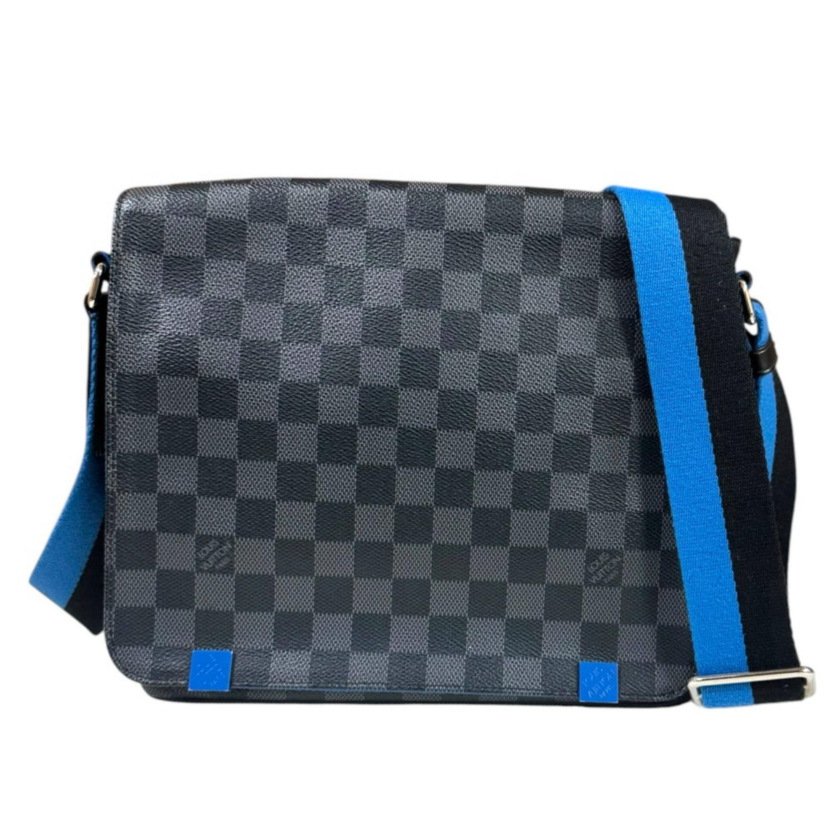 新品未使用 ダミエグラフィットキャンバス LOUIS VUITTON ルイヴィトン ディストリクト PM NM ダミエグラフィット