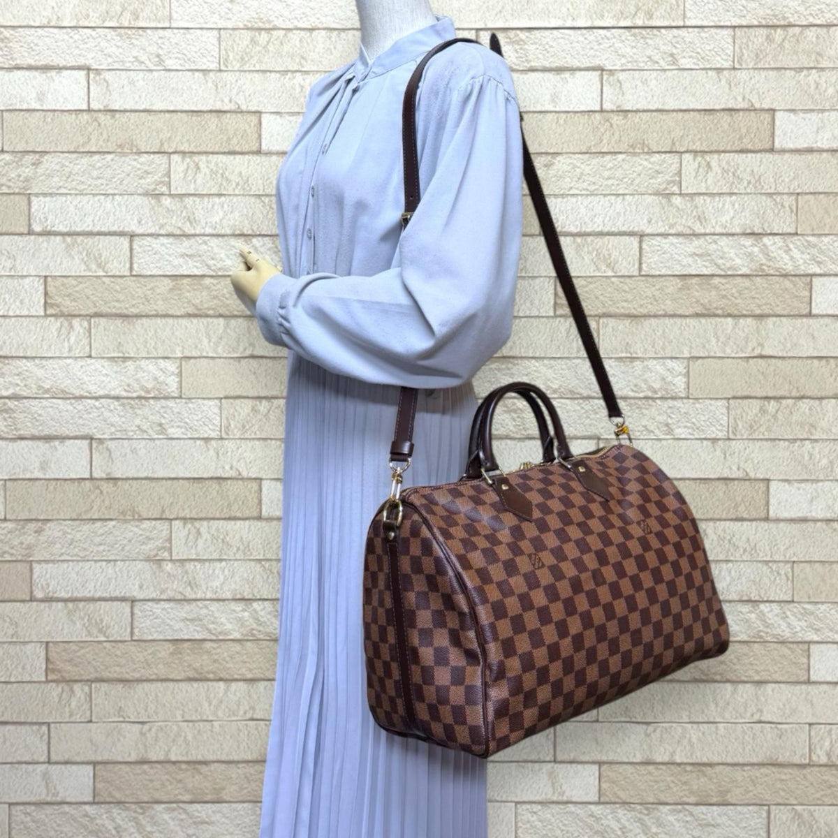 LOUIS VUITTON ルイヴィトン スピーディ35バンドリエール ダミエ