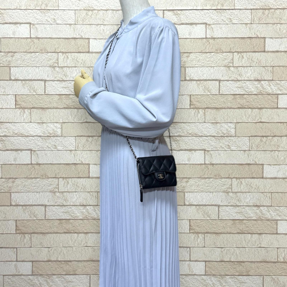 CHANEL シャネル マトラッセ ココマーク ショルダーバッグ キャビア