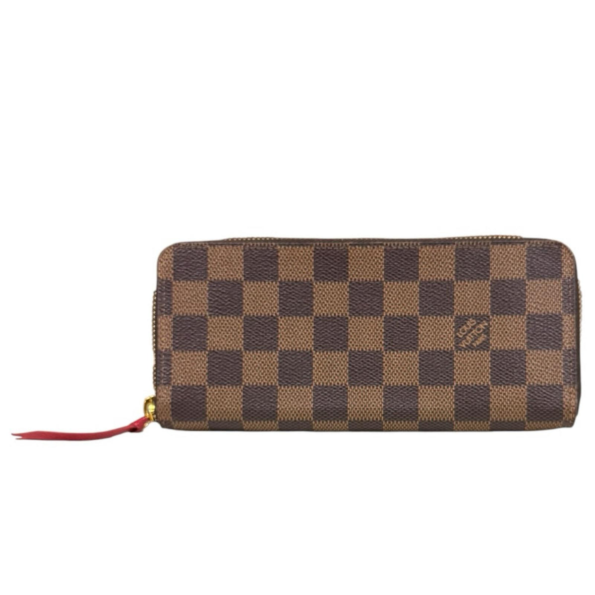 マーボー1126様ルイヴィトン ポルトフォイユ クレマンス ダミエ レッド LOUIS VUITTON ルイヴィトン ポルトフォイユ・クレマンス ダミエ 長