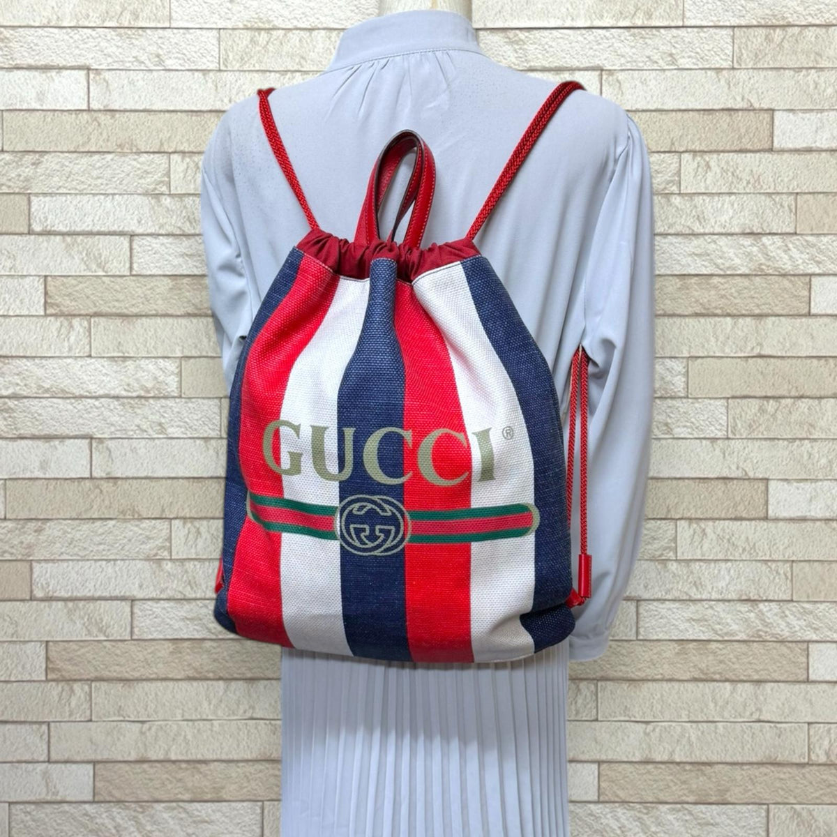 GUCCI グッチ ドローストリングバッグ リュック・デイパック 