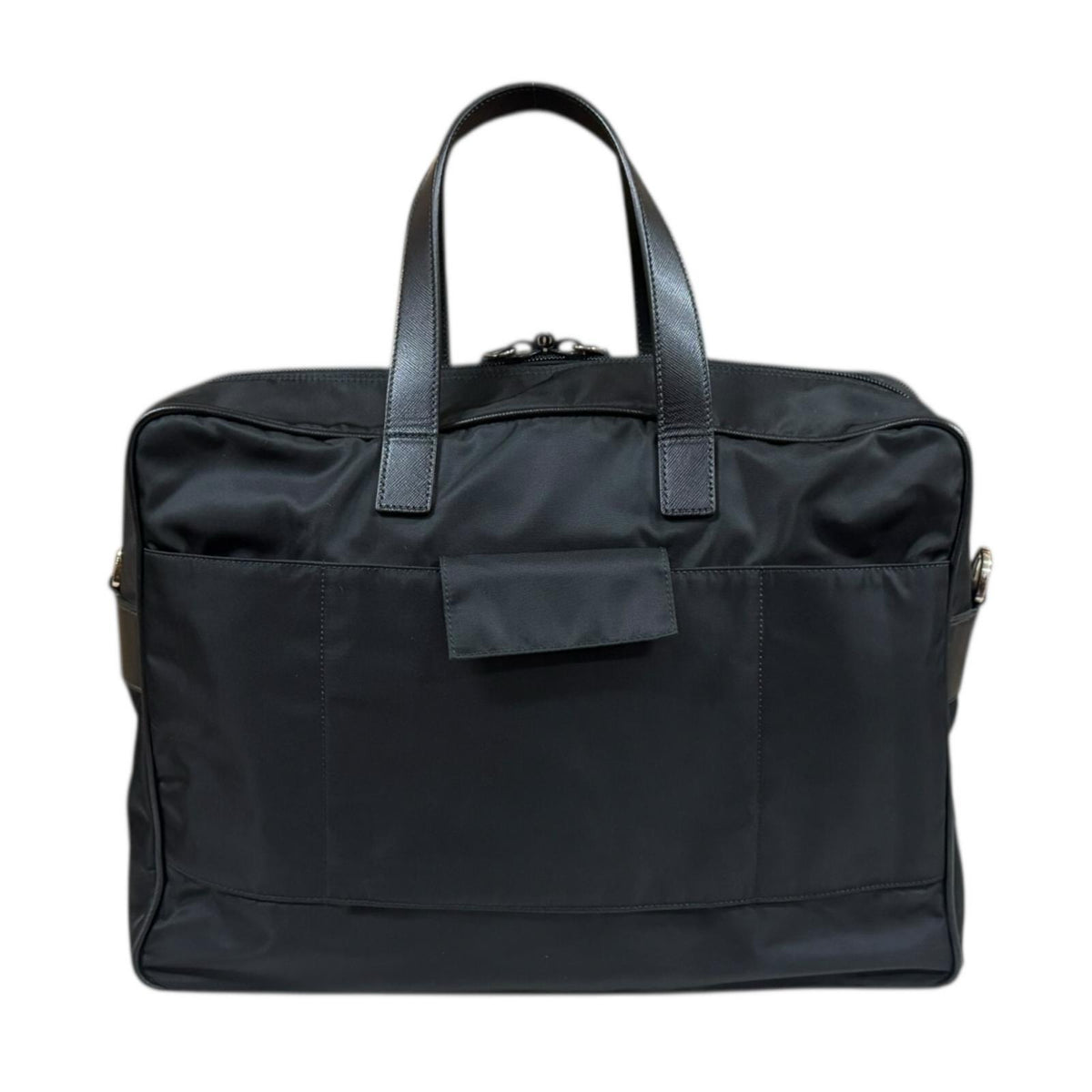 プラダ 黒 ナイロン ビジネスバッグ PRADA プラダ ビジネスバッグ ナイロン ブラック レディース 中古