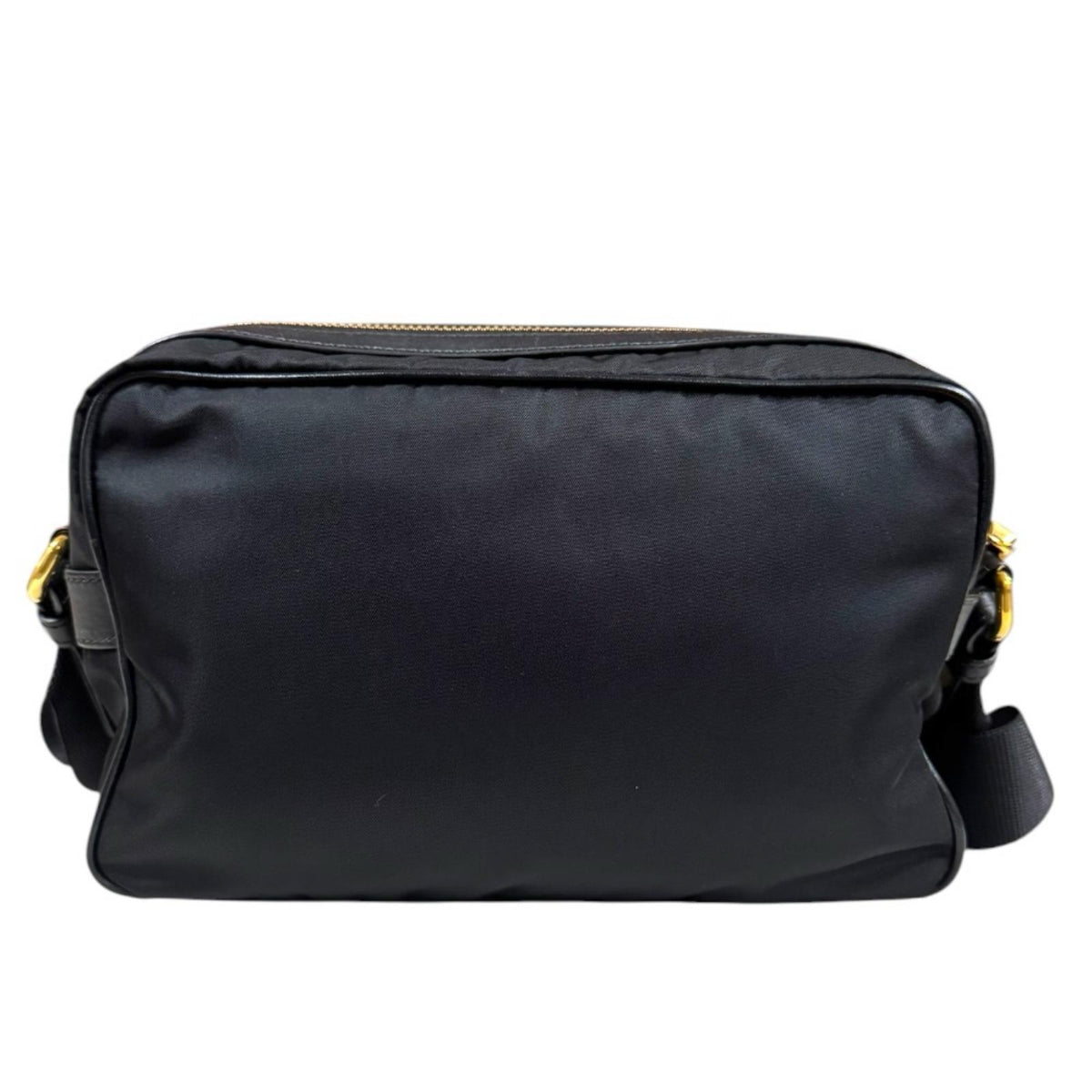 PRADA プラダ ショルダーバッグ ナイロン ブラック ユニセックス 中古
