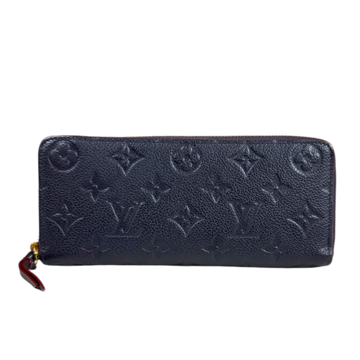 ルイヴィトン ポルトフォイユ クレマンス モノグラム アンプラント 長財布 紺 LOUIS VUITTON ルイヴィトン ポルトフォイユ クレマンス モノグラム