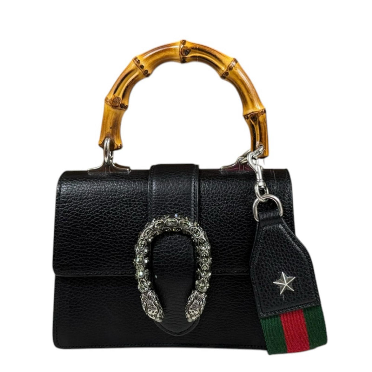 GUCCI グッチ バンブー ミニトップハンドルバッグ デュオニュソス