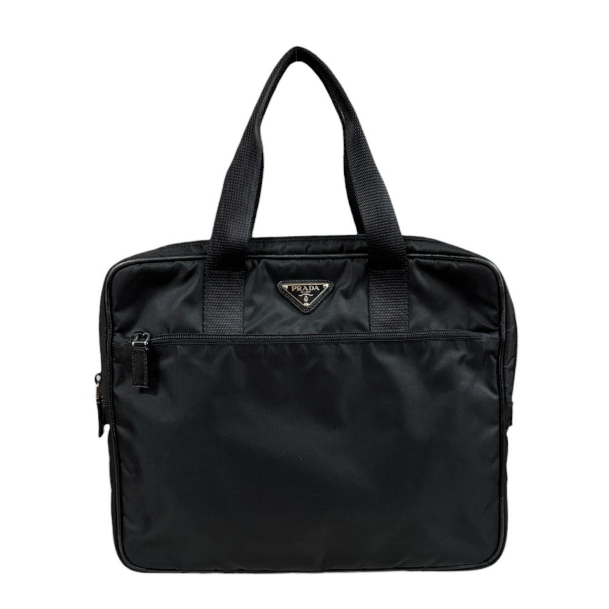 PRADA ビジネスバッグ ナイロン ブラック PRADA プラダ ビジネスバッグ ナイロン ブラック メンズ 中古 – 【公式