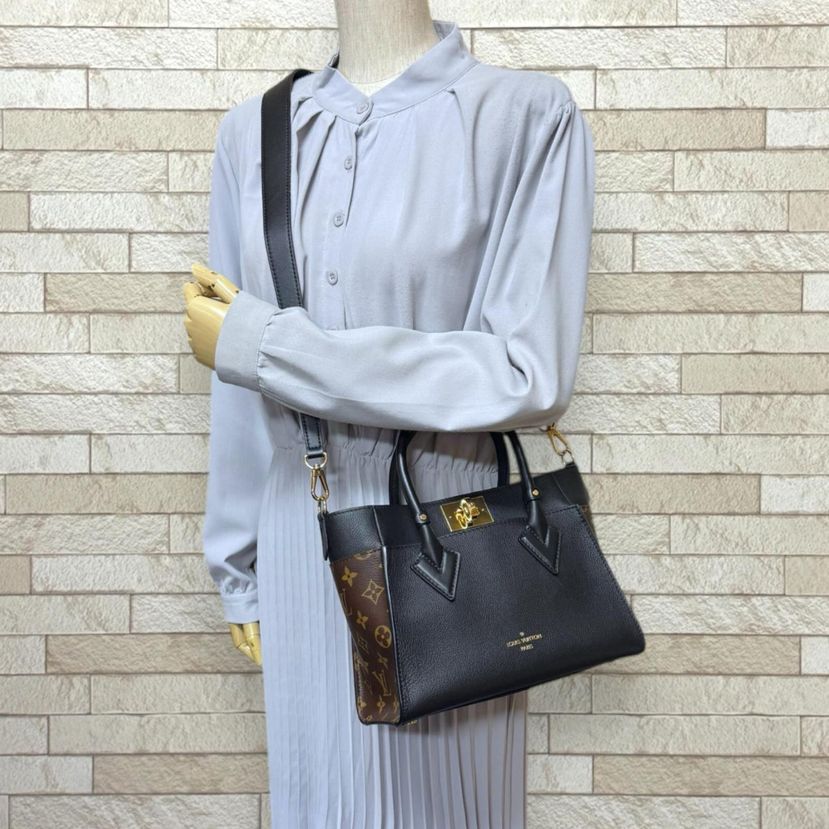 ルイヴィトン オンマイサイドPM ハンドバッグ モノグラム 2way