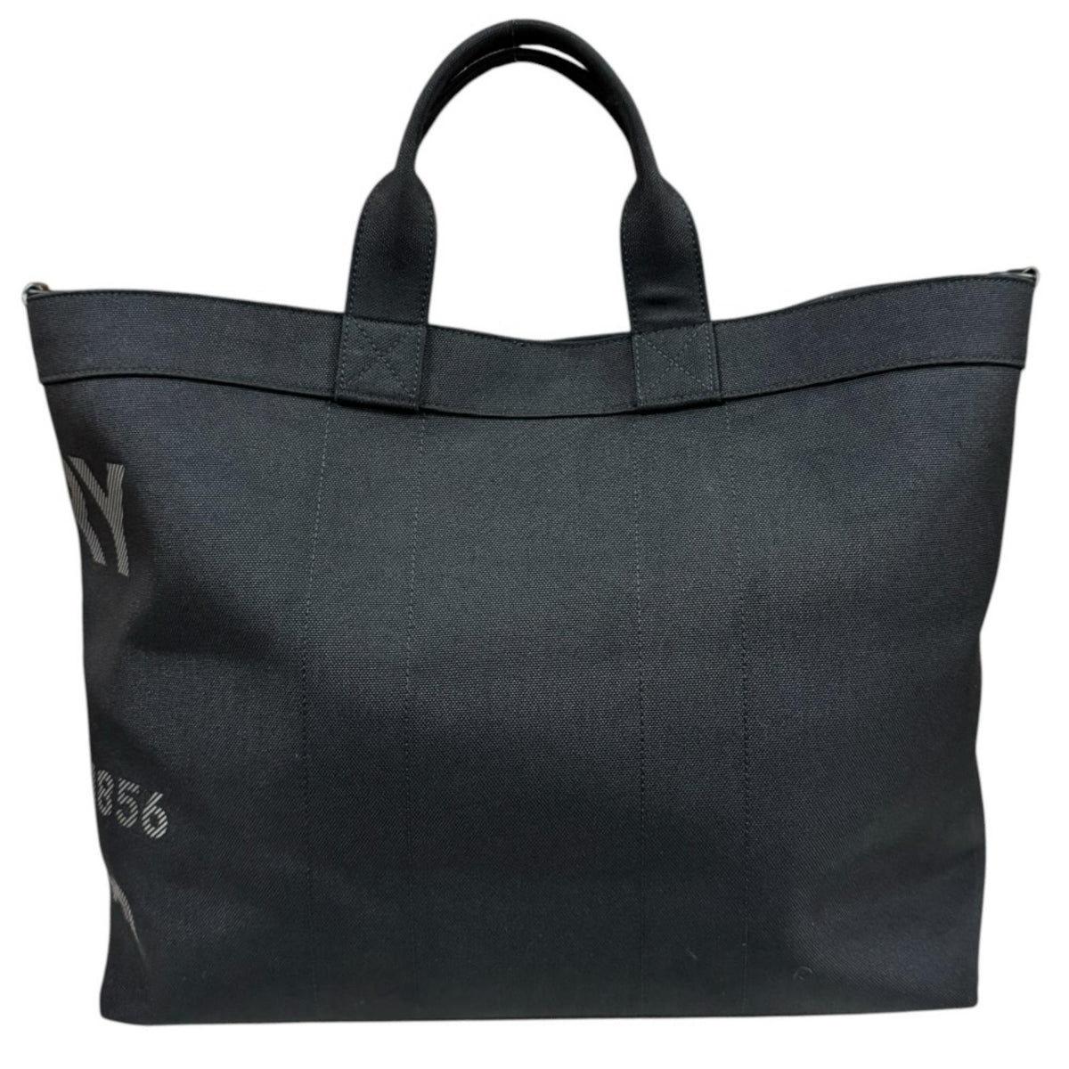BURBERRY トートバッグ キャンバス レザー 2WAホースフェリー 黒
