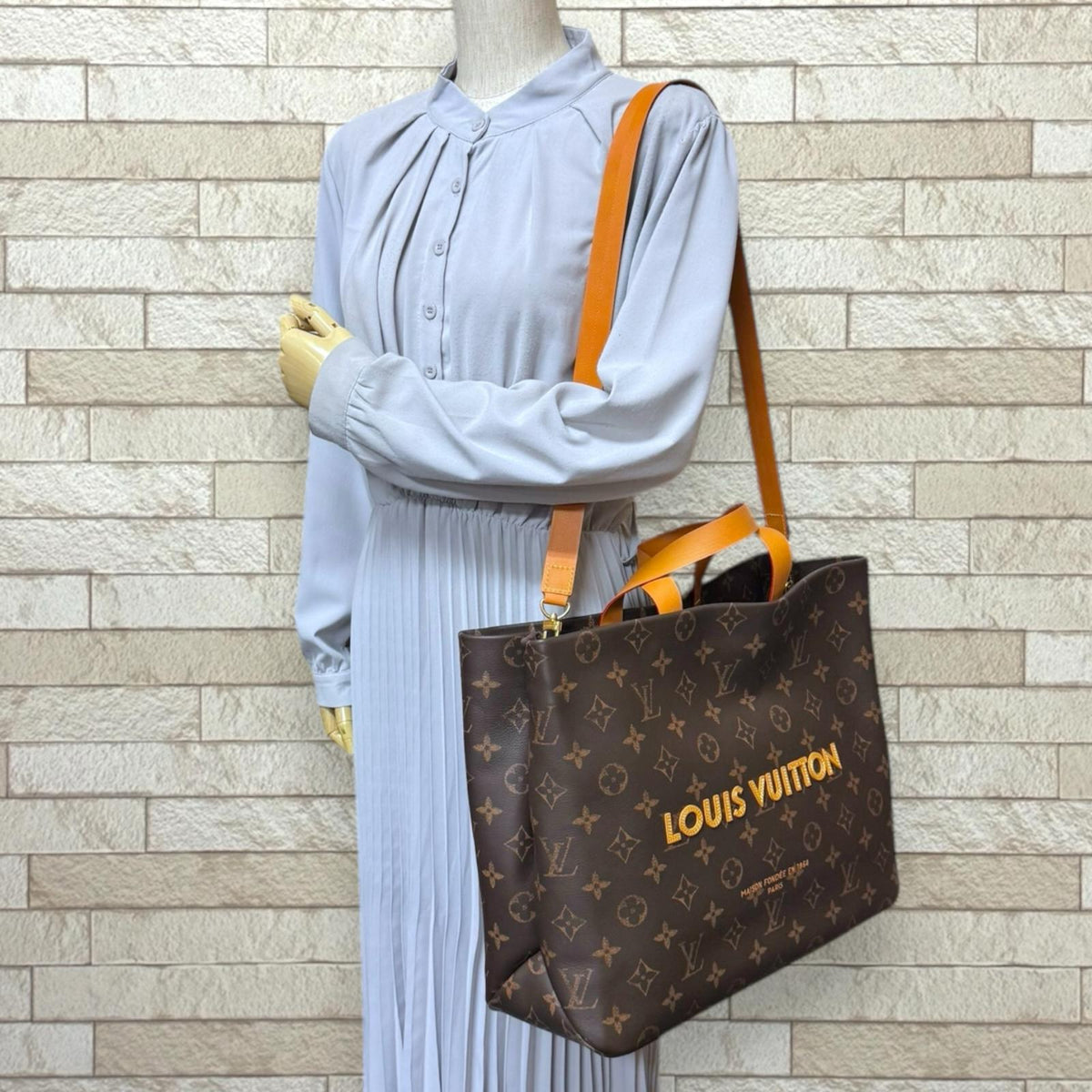 LOUIS VUITTON ルイヴィトン ショッパートートMM モノグラム トート