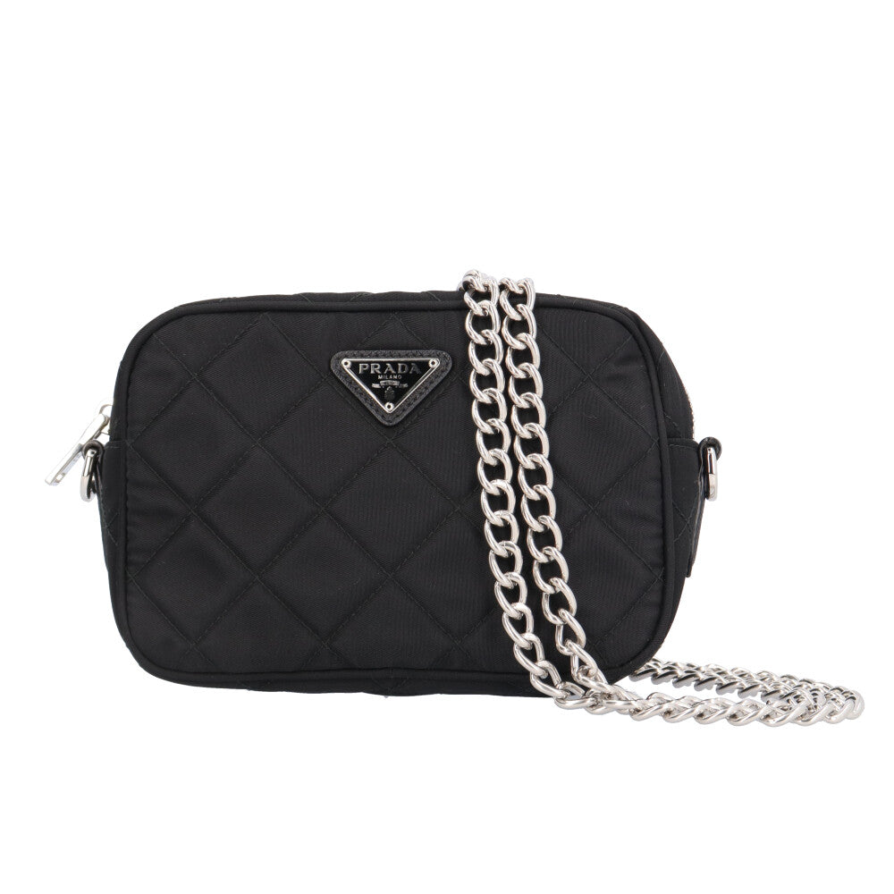 PRADA プラダ キルティングチェーンショルダー ショルダーバッグ