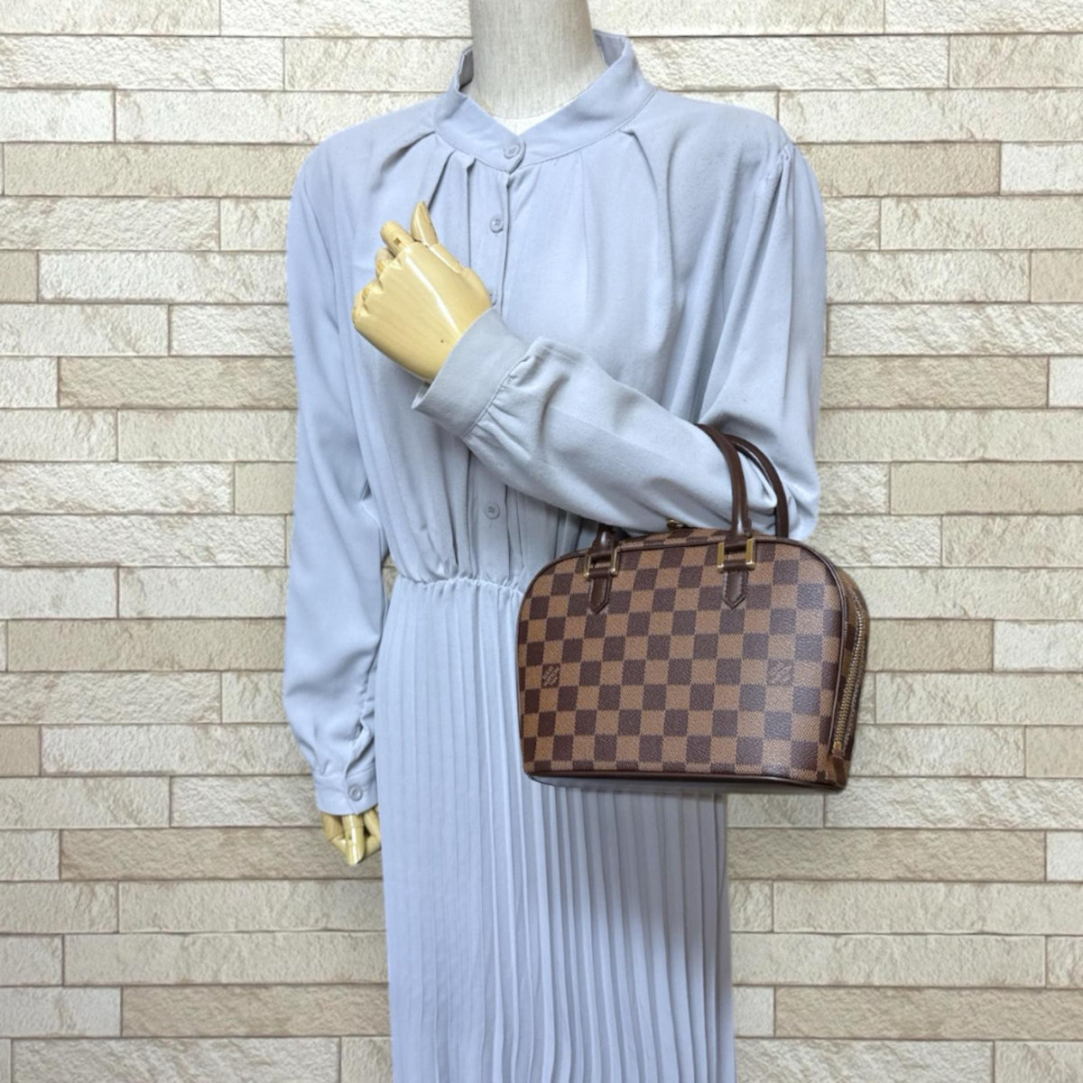 LOUIS VUITTON ルイヴィトン サリアミニ ダミエ ハンドバッグ ダミエ