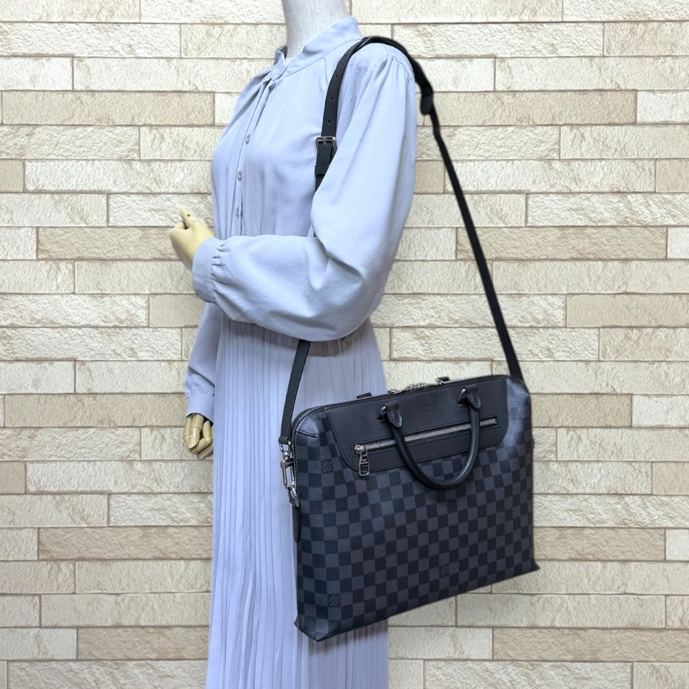LOUIS VUITTON ルイヴィトン ポルト ドキュマン ジュールNM ダミエグラ