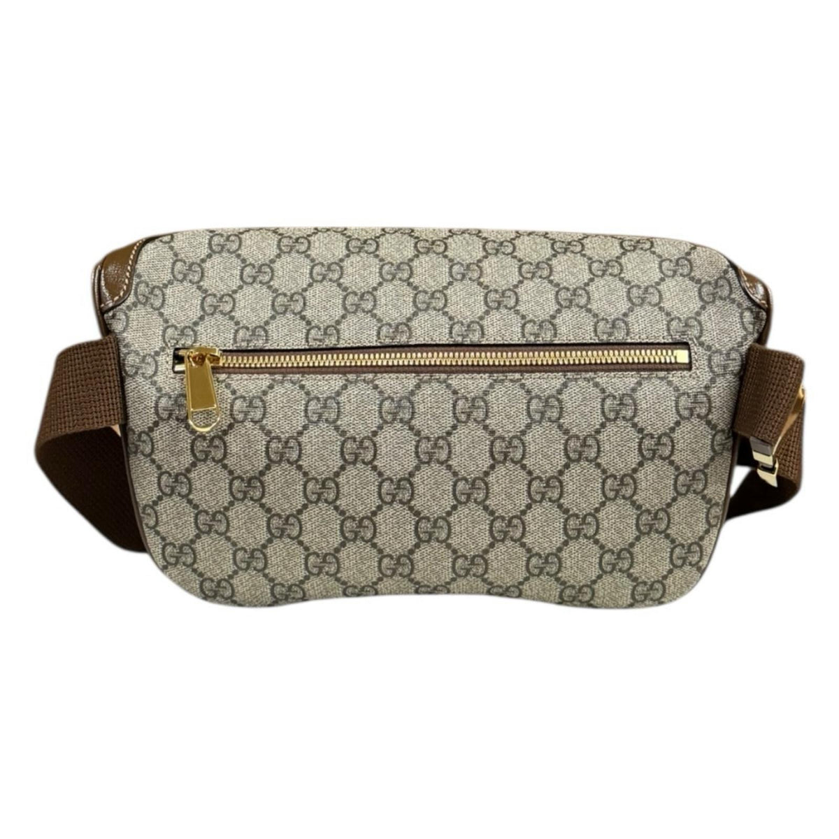 GUCCI グッチ GGラージベルトバッグ GGスプリーム ウエストバッグ GG