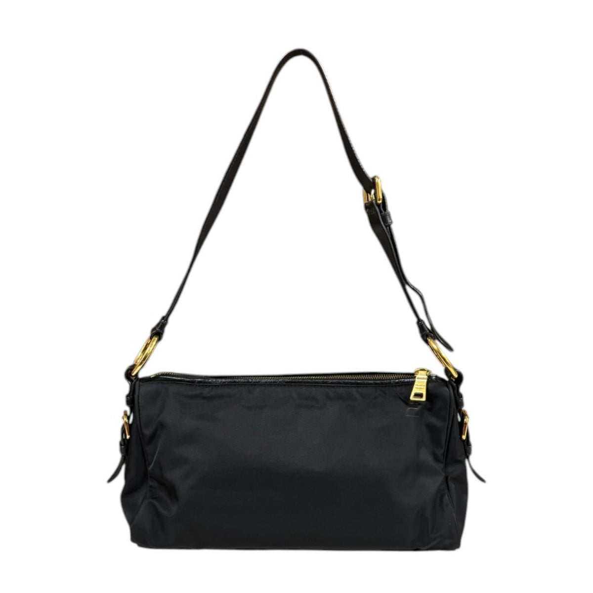 PRADA プラダ ショルダーバッグ ナイロン ブラック レディース 中古