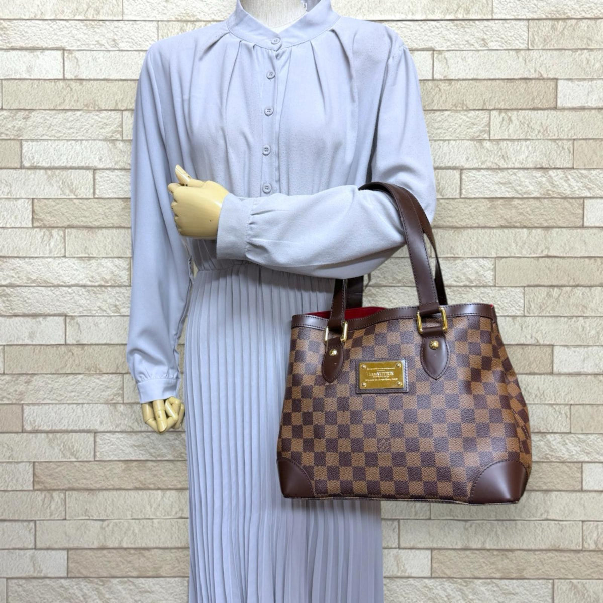 LOUIS VUITTON ルイヴィトン ハムステッドPM ダミエ ハンドバッグ