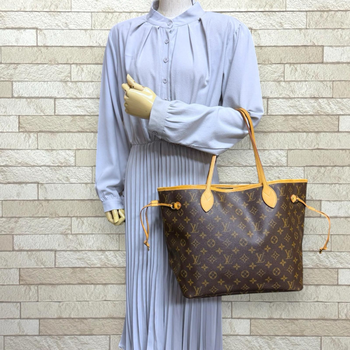 LOUIS VUITTON ルイヴィトン ネヴァーフルMM モノグラム トートバッグ 