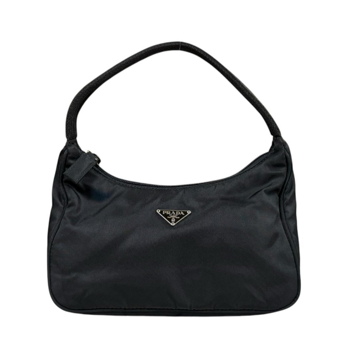 PRADA プラダ ホーボーミニバッグ ハンドバッグ ナイロン ブラック