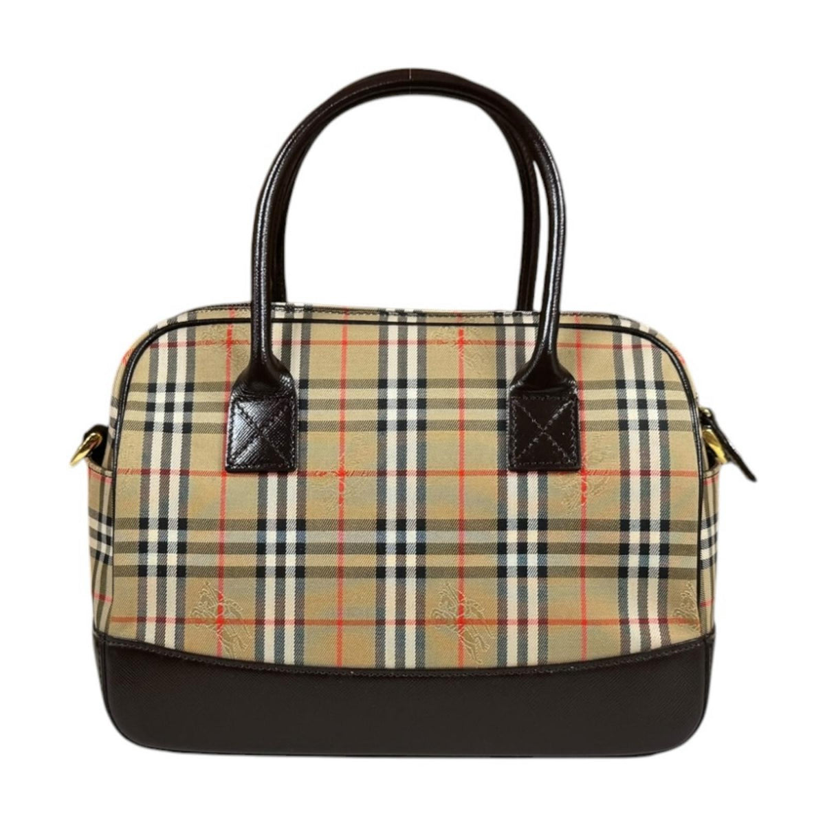 BURBERRY バーバリー ミニボストン ノバチェック / シャドーホース