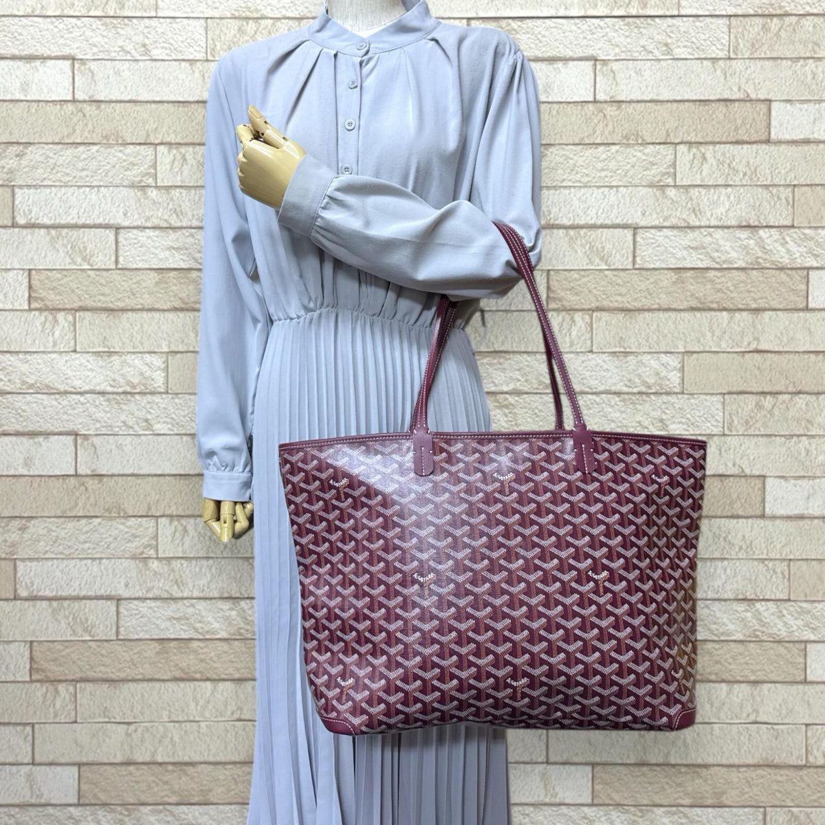 GOYARD ゴヤール アルトワMM トートバッグ PVCコーティングキャンバス