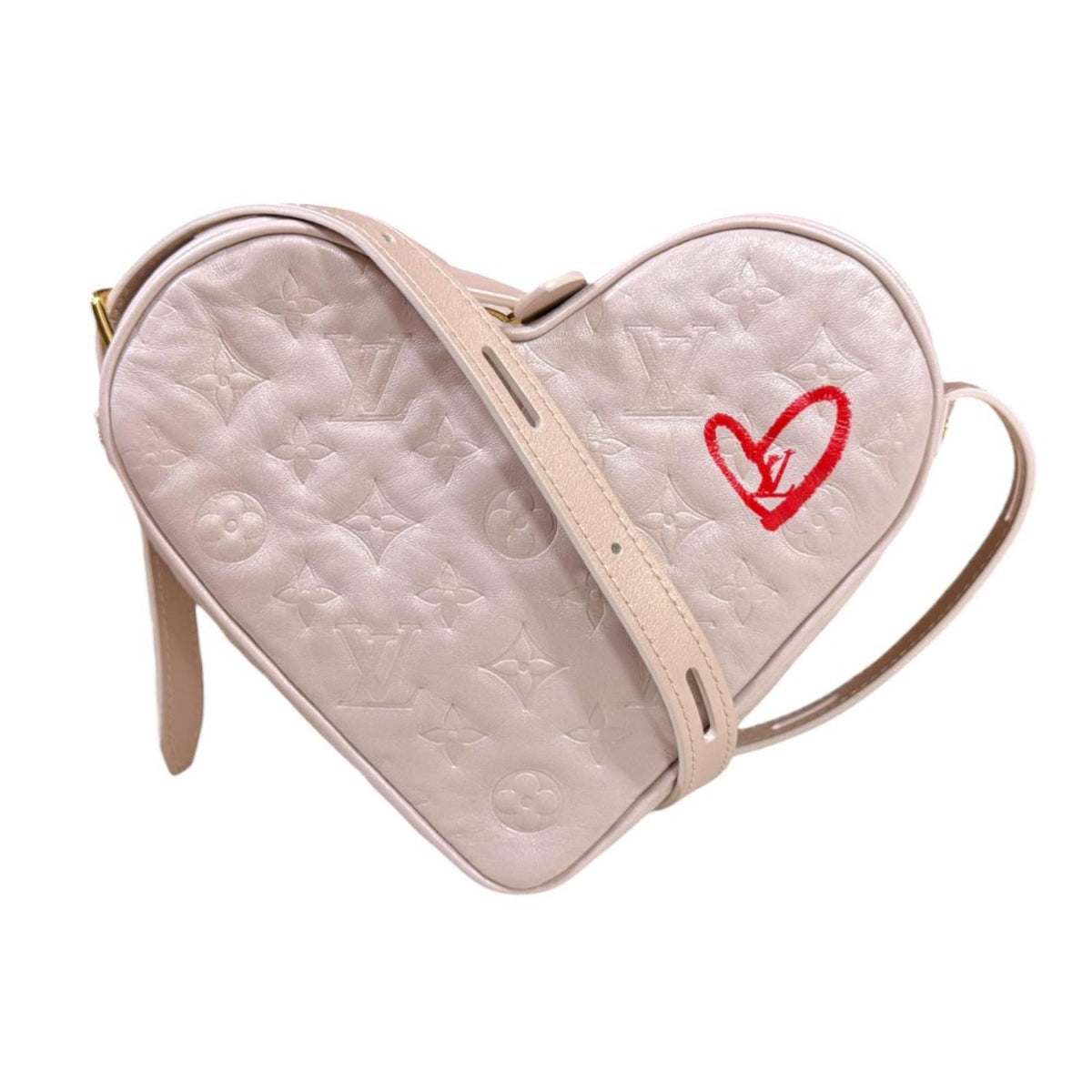 Louis Vuitton パテントレザー ミュール ピンク 36.5 LOUIS VUITTON ルイヴィトン サッククール フォーリンラブ ショルダー