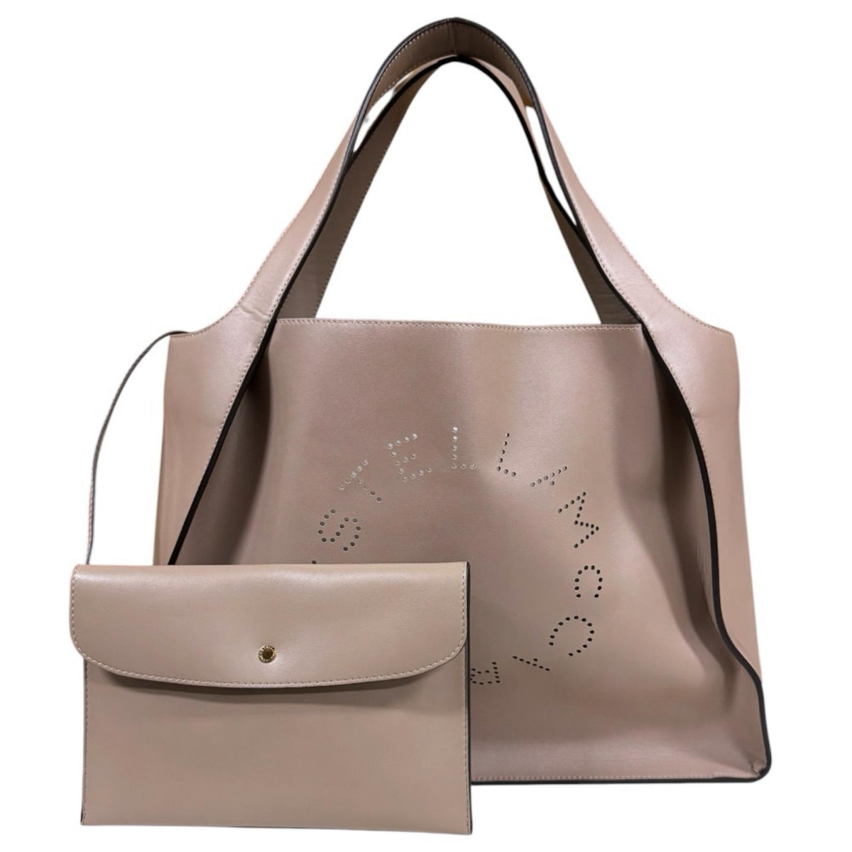 STELLA McCARTNEY ステラマッカートニー かごバッグ - ベージュ 【古着】【中古】 Stella McCartney - STELLA McCARTNEY ステラマッカートニー かご